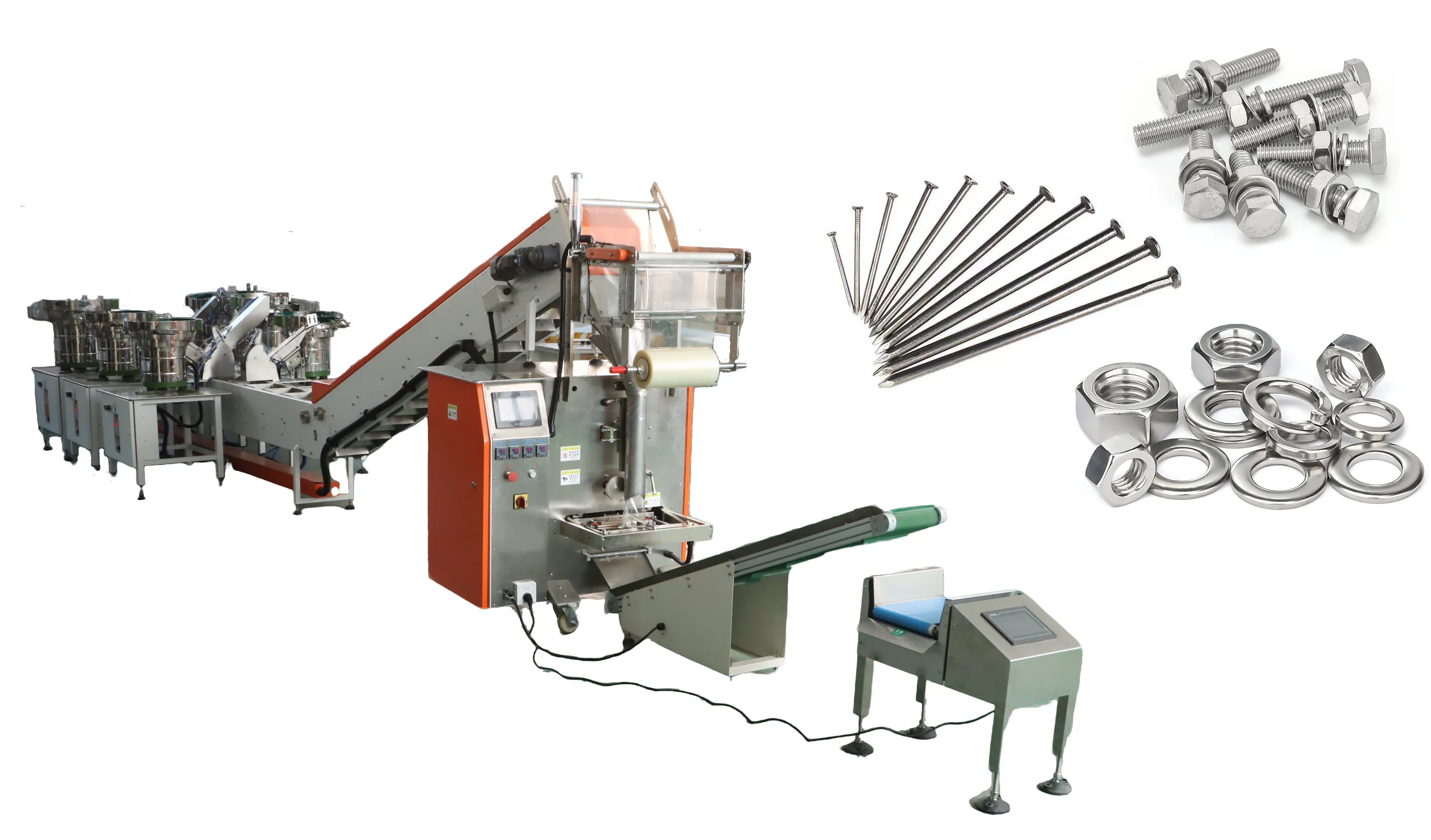 Hardware packing machine