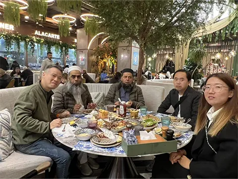 A visit to China by a Pakistani client