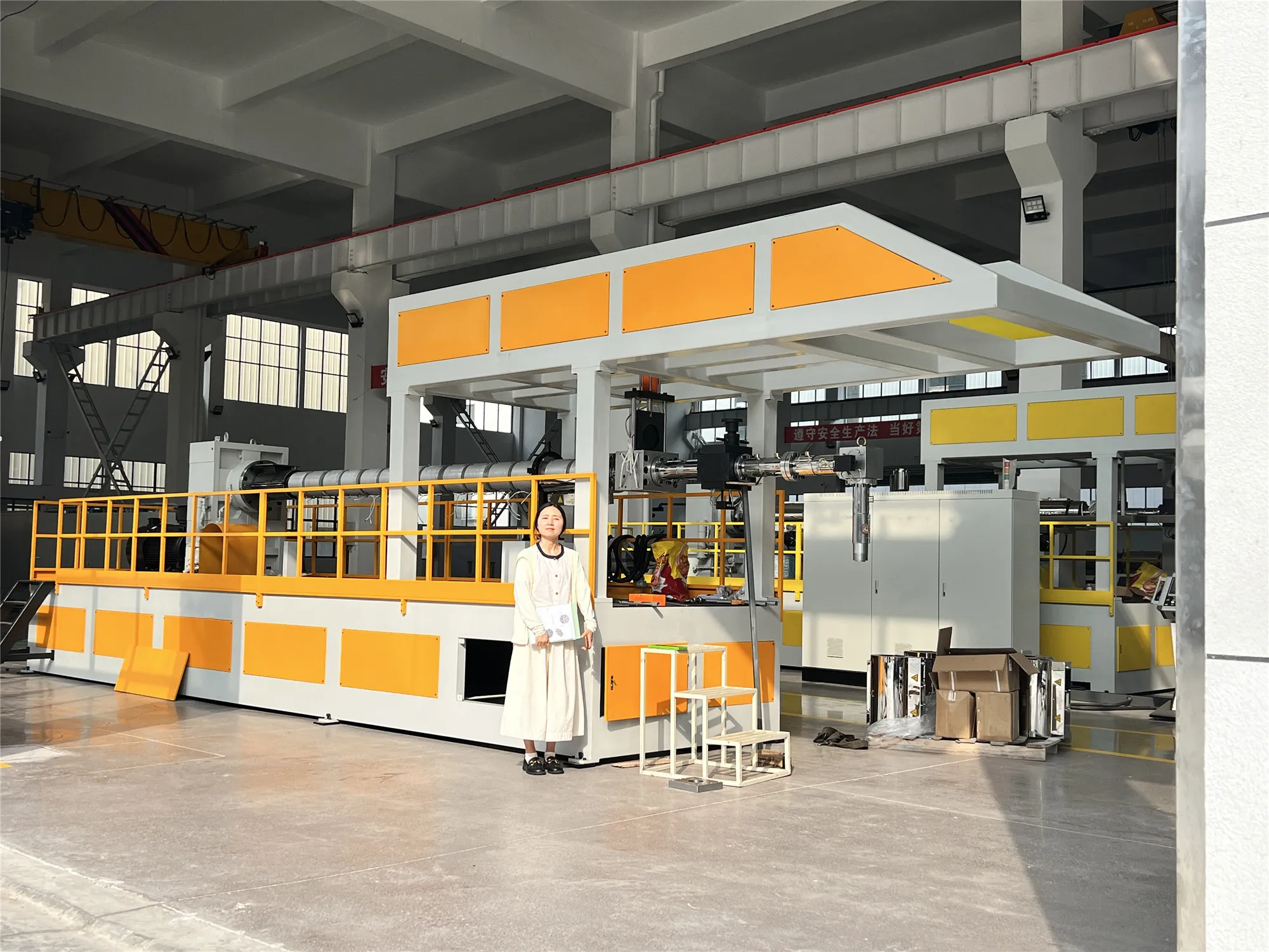 decoupling dimpled production line 1