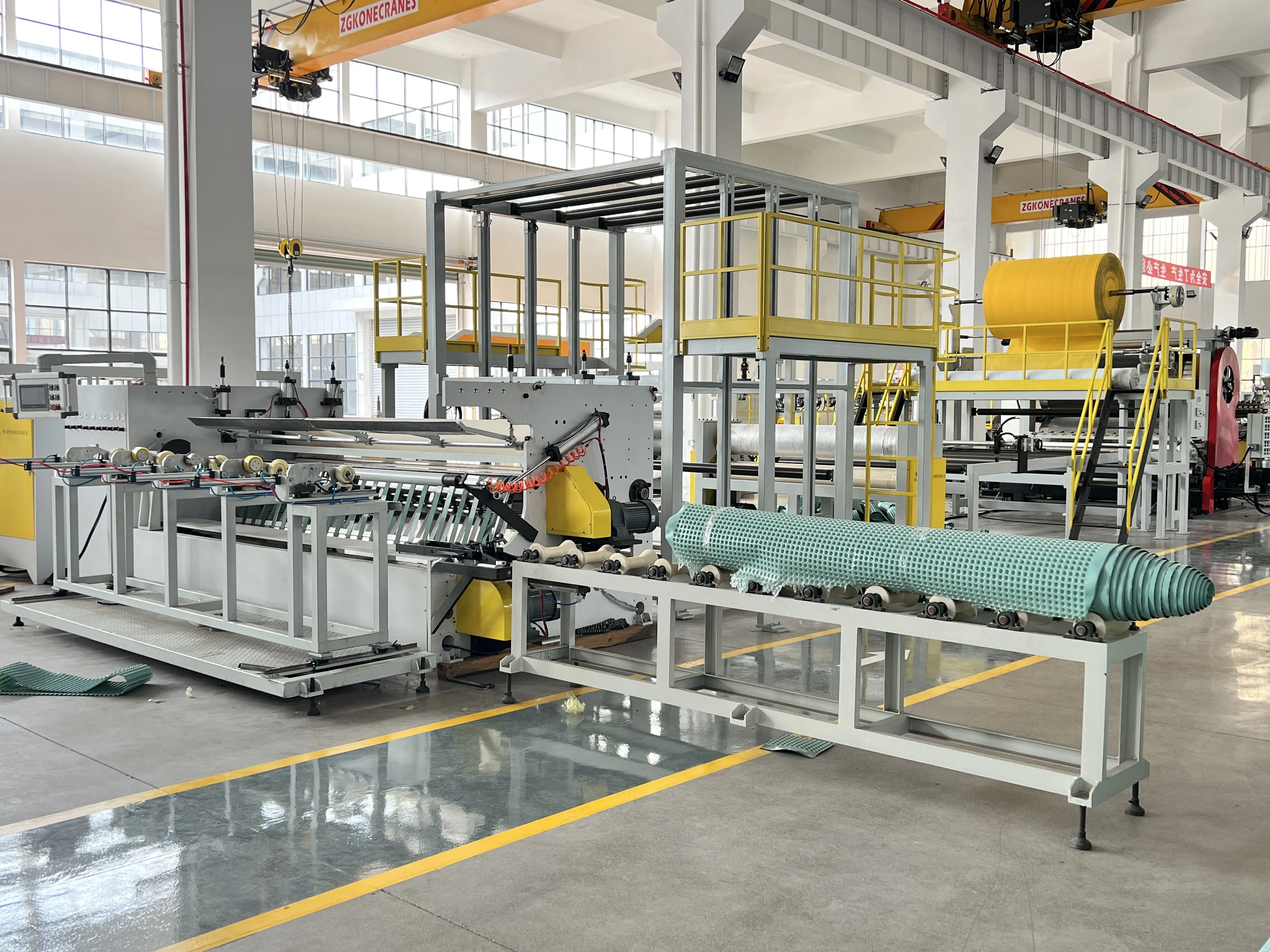 decoupling dimpled production line 
