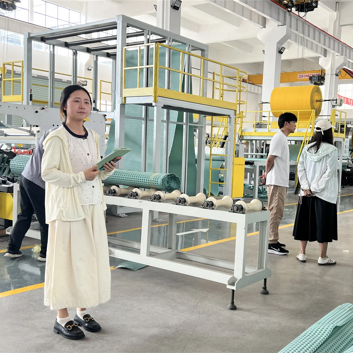 decoupling dimpled production line 